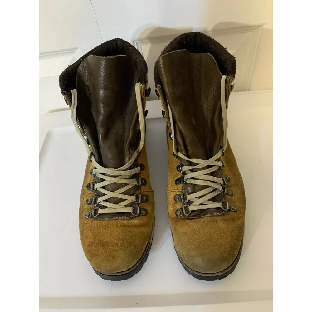 Vtg Woolrich Leather Chukka Brown‎ Lace Up Men’s Sz 10.5 Fall Winter Boots